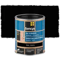 Sencys Lak Voor Deuren En Ramen Zijdeglans Ral9005 750ml