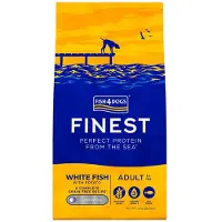 Fish4Dogs Finest Adult Large Kibble White Fish with Potato 12 kg