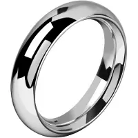 Rimba - Donut Cockring RVS. 1.5 cm. breed - Maat: Ø 45 MM