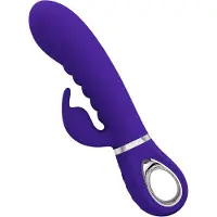 Pretty Love - Prescott - Rabbit Vibrator - Dubbele Motor - Dieproze
