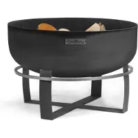 TRIZERATOP Vuurschaal XXL "VIKING", 80 cm - van natuurlijk staal