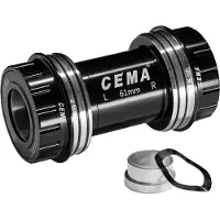 Cema Bracketas OSBB Interlock SRAM GXP, roestvrij staal, zwart
