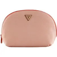 GUESS Utensil zak Dome Cosmetic Pouch Pink Multi Roze