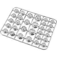 Northix Schroefbescherming voor Motor - 30 stuks - Zilver