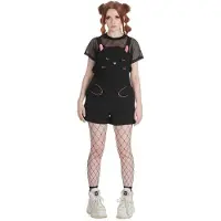 Banned - Usagi Playsuit - 2XL - Zwart