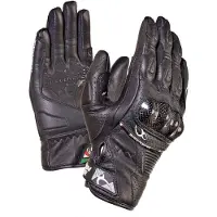 MUGENRACE Figuratore Zwarte Geperforeerde Handschoenen Maat S