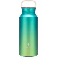 Snow Peak - Titanium Aurora Bottle 600 - Drinkfles 600 ml, groen/turkoois