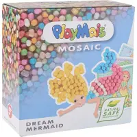 JBM PlayMais Mozaïek Set - Droomzeemeermin - Creatief speelgoed van maïs