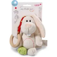 Nici Grijpkonijn Tilli Met Houten Ring Teddy 15 Cm