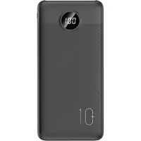Veger L10S W1105PDB 10.000 mAh Powerbank Zwart