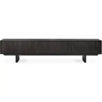 Ethnicraft Mosaic TV Dressoir Teakhout Zwart