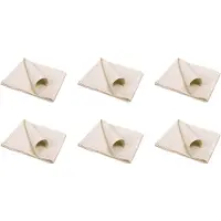 QUVIO Servet – katoen – 40x40cm – – set van 6