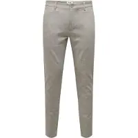 Only & Sons Chino 'ONSMark' stone grey / offwhite