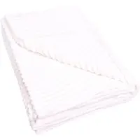 QUVIO Beige plaid - Polyester - 200x230 cm - Beige