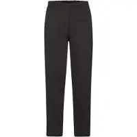 Fruit Of The Loom Heren joggingbroek met open zoom (Zwart)