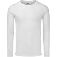 Fruit Of The Loom Unisex adult iconic 140 t-shirt met lange mouwen