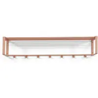 Spinder Design kapstok Rex 2 XL (100 Cm) - Clay Terra - 7 haken