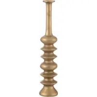 J-Line vaas nebu keramiek goud large 12.5x12.5x60cm