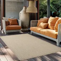 Muratap Solid binnen en buiten vloerkleed indoor & outdoor laagpolig effen - 280x370 cm