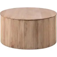 Lewis & Loft Salontafel Lonne - FSC mangohout -Rond ?70cm - Naturel