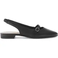 Gabor Ballerina met riempjes zwart