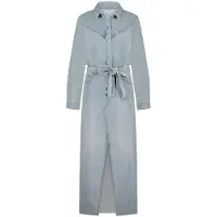 Circle of trust Dames Jurken Bella Dnm Dress - Lichtblauw - Maat S