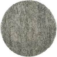 Veer Carpets Vloerkleed zumba c5 green rond ø160 cm