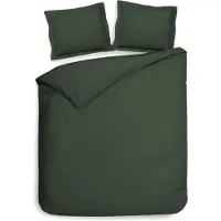 Heckett & Lane Punto dekbedovertrek 240x200/220 Calla Green