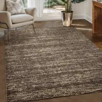 Muratap Relax oslo laagpolig effen vloerkleed modern tapijt bruin- 300x300 cm