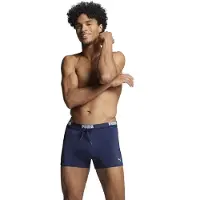 Puma Swim Logo Trunk Heren Zwembroek - navy - Maat XXL