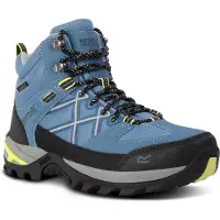 Regatta Dames/Dames Samaris III Wandelschoenen (Koronetblauw/Lime Punch)