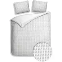 Heckett & Lane Vafala Dekbedovertrek Super-White Percal-260 x 200 / 220 cm | Extra Breed