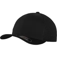 Flexfit Tactel Mesh Baseball Cap (Zwart)
