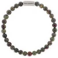 Steel & Barnett Armband Stones Groen heren