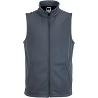 Russell athletic Russell Heren Slim Softshell Gilet (Convoy Grijs Effen)