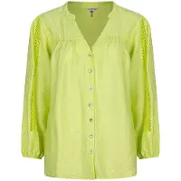 Esqualo Blouse sp24-15015 lime
