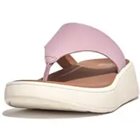 Original Brands F-mode leather flatform toe-post sandals