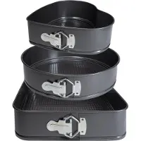 Krumble Springvorm set van 3 - Antraciet