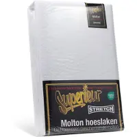 Superieur Molton hoeslaken 70/80 x 200/220 cm beschermt uw kostbare matras -