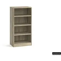 Rousseau Boekenkast 'space' 3 legplanken sonoma