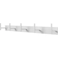 Spinder Design Chapman 5 Wandkapstok - Wit