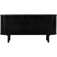 Lewis & Loft Dressoir Livia - FSC mangohout - 160 cm - Zwart