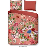 Descanso Dekbedovertrek Amalia Terra Satijn-240 x 200 / 220 cm | Lits-Jumeaux