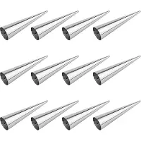 Krumble ijshoorn mallen - RVS - Set van 12 - 12 cm