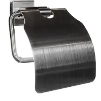 QUVIO Toiletrolhouder modern - Chroom
