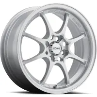 König Helium 15x6.5 4x100 ET40 Silver