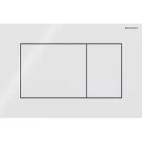 Geberit Sigma01 - Bedieningsplaat, wit 115.660.11.1