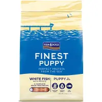 Fish4Dogs Finest Puppy Small Kibble White Fish with Potato 1,5 kg