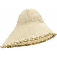OAS Hoed Unisex Ecru Irregular Brim Canvas-Maat 57
