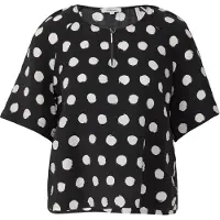 s.Oliver Blouse zwart / wit